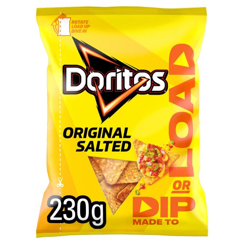 Doritos Dip or Load Salted Tortilla Chips Sharing Crisps thumbnail 2