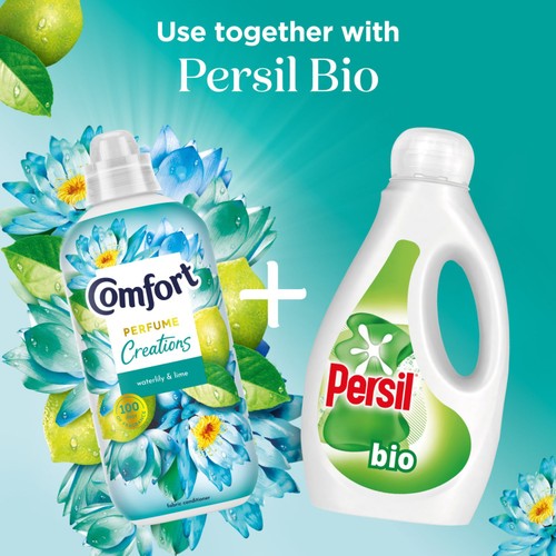 Comfort Perfume Creations Waterlily & Lime Fabric Conditioner 30 Washes thumbnail 2