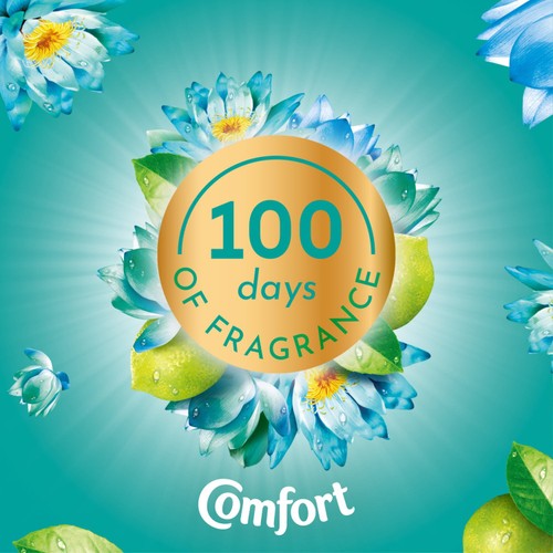 Comfort Perfume Creations Waterlily & Lime Fabric Conditioner 30 Washes thumbnail 3