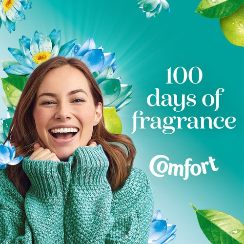 Comfort Perfume Creations Waterlily & Lime Fabric Conditioner 30 Washes thumbnail 4