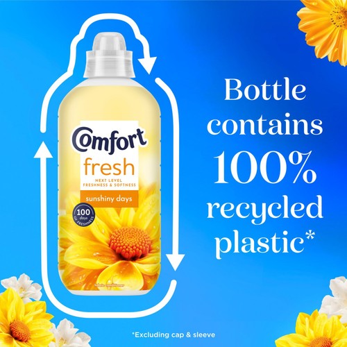 Comfort Fresh Sunshiny Days Fabric Conditioner 31 Washes thumbnail 2