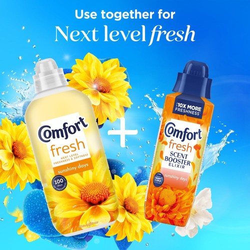 Comfort Fresh Sunshiny Days Fabric Conditioner 31 Washes thumbnail 3