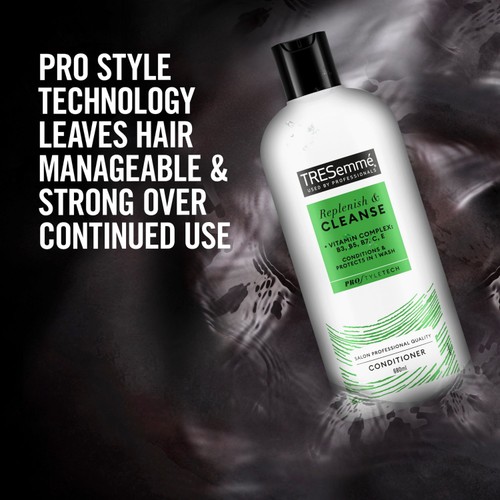 Tresemme Replenish & Cleanse Conditioner thumbnail 3
