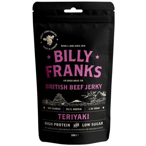 Billy Franks Teriyaki Beef Jerky