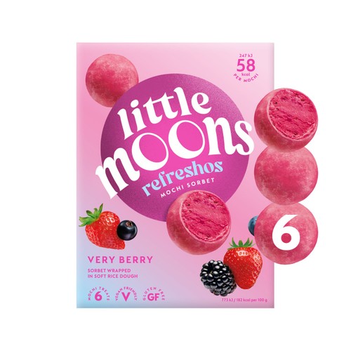 Little Moons Refresho Very Berry Mochi Sorbet
