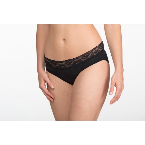SELENACARE, Menstrual Undies, CLASSIC, Black, Size 2XL thumbnail 3