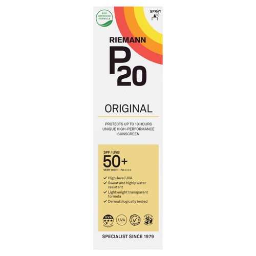 P20 Original SPF 50+ Sun Spray thumbnail 2