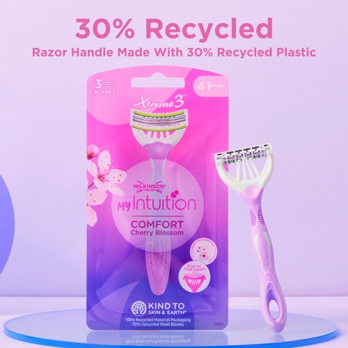 Wilkinson Sword myIntuition Xtreme 3 Disposable Women's Shaving Razors thumbnail 5