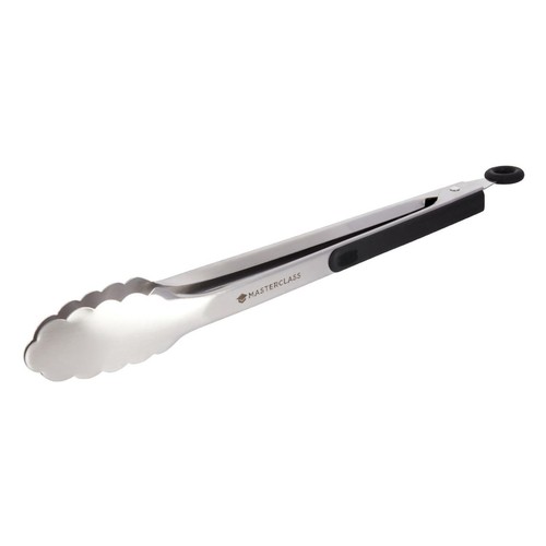 MasterClass Deluxe Stainless Steel 30cm Food Tongs thumbnail 2