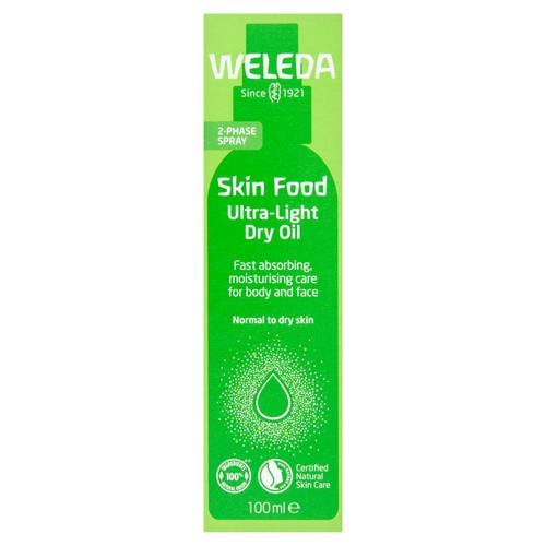 Weleda Skin Food Body Moisturising Dry Oil Ultra-Light Natural Derma Tested