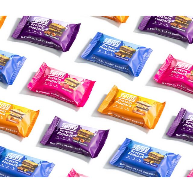 TRIBE Protein Flapjack - Raspberry thumbnail 4