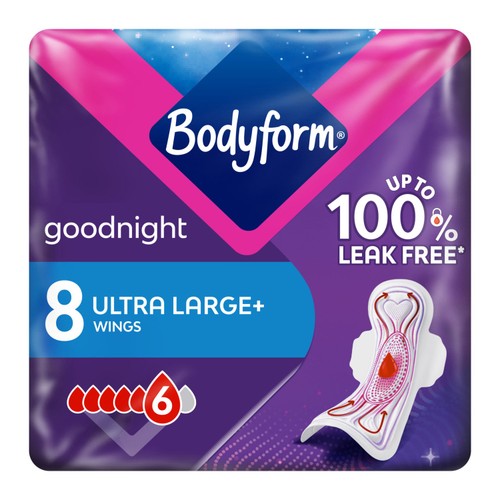 Bodyform Ultra Night Sanitary Towels Wings