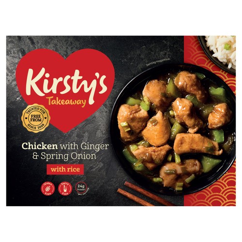 Kirstys Chicken with Ginger and Spring Onion