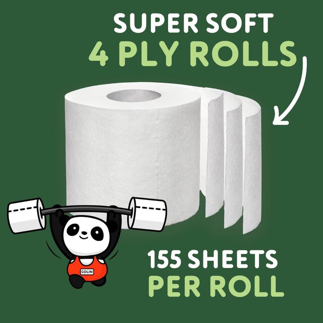 The Cheeky Panda Luxury Quilted Bamboo Toilet Tissue thumbnail 7