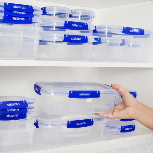 Sistema Klip It Plus 2.2L Containers 3 Pack Airtight Food Storage thumbnail 2