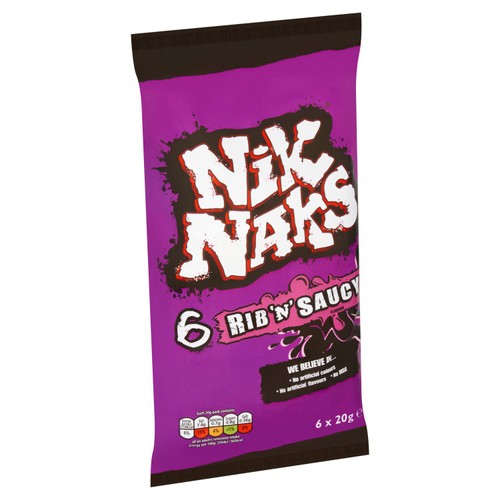 Nik Naks Rib 'N' Saucy Multipack Crisps thumbnail 4