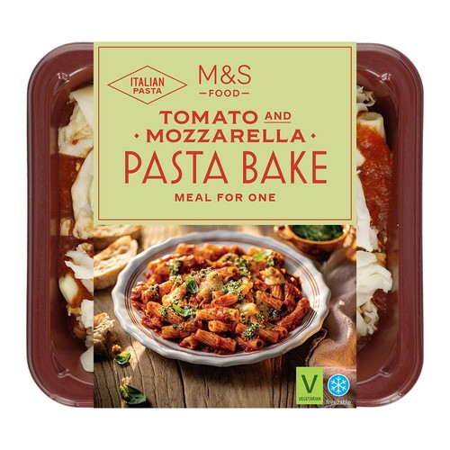 M&S Tomato & Mozzarella Pasta Bake Serves 1