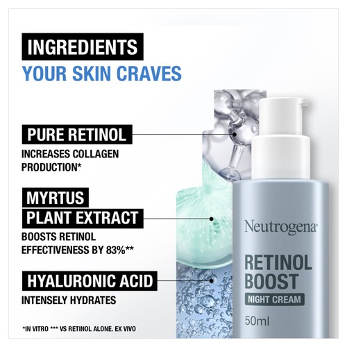 Neutrogena Retinol Boost Night Cream thumbnail 6