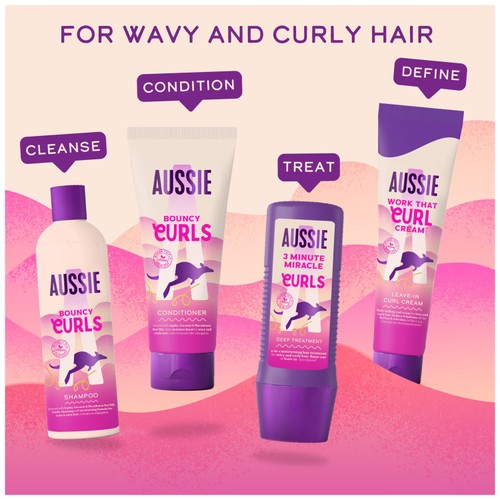 Aussie 3 Minute Miracle Natural Curls Styling Hair Cream thumbnail 6