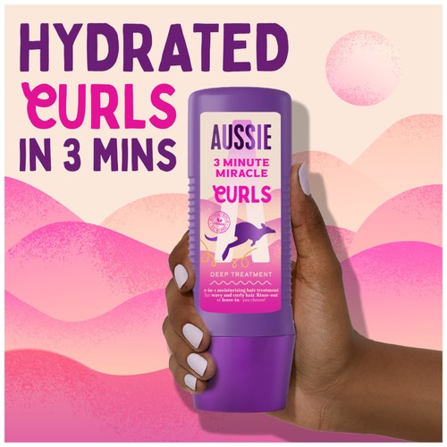 Aussie 3 Minute Miracle Natural Curls Styling Hair Cream thumbnail 7