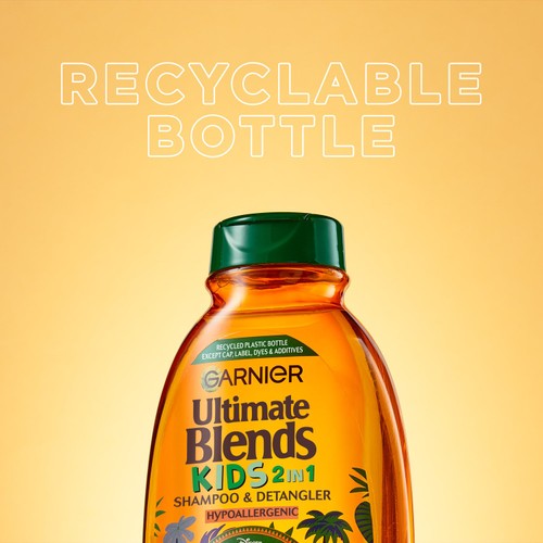 Garnier Ultimate Blends 2-in-1 Kids Apricot No Tears Shampoo thumbnail 5