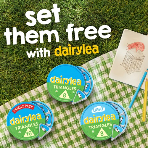 Dairylea Cheese Spread Triangles 16 Pack thumbnail 3
