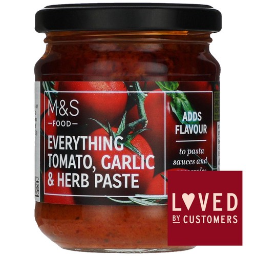 M&S Everything Tomato Garlic & Herb Paste