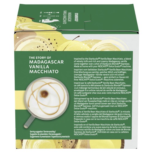 Starbucks by Nescafe Dolce Gusto Madagascar Vanilla Macchiato thumbnail 4
