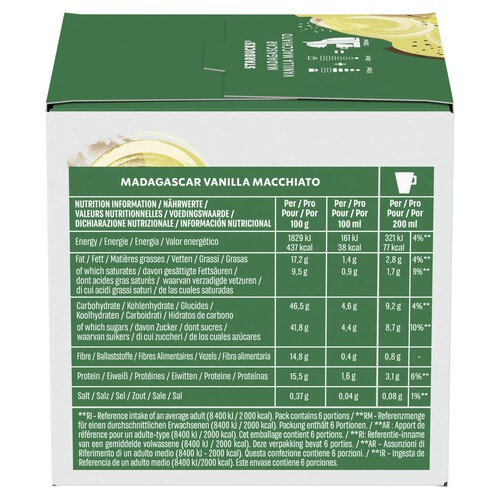 Starbucks by Nescafe Dolce Gusto Madagascar Vanilla Macchiato thumbnail 10