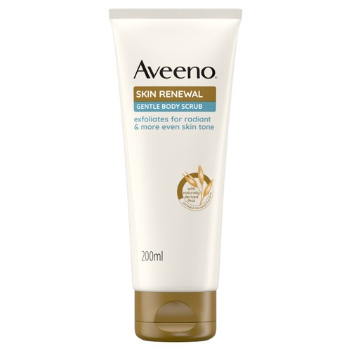 Aveeno Skin Renewal Gentle Body Scrub for Radiant Skin