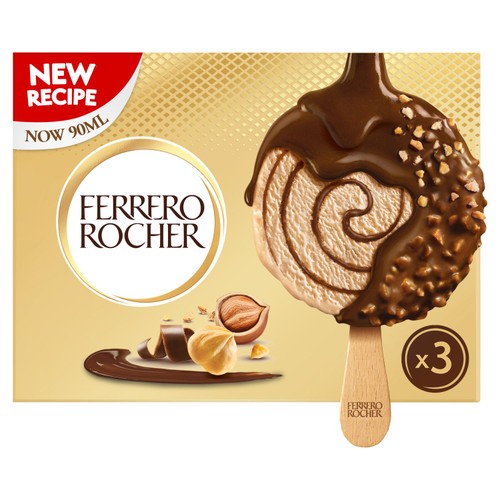 Ferrero Rocher Hazelnut Ice Cream Sticks thumbnail 2