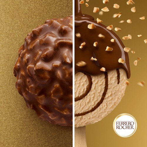 Ferrero Rocher Hazelnut Ice Cream Sticks thumbnail 6