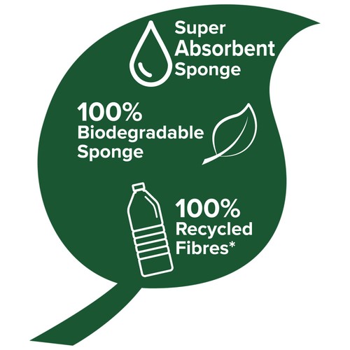 Spontex Biodegradable Unwrapped Sponge Scourer thumbnail 4