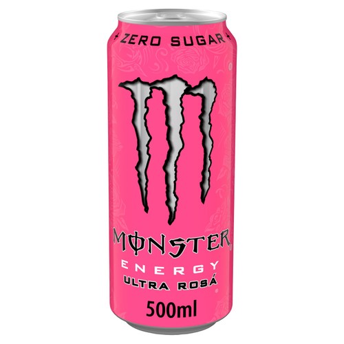 Monster Energy Drink Ultra Rosa Zero Sugar  thumbnail 2