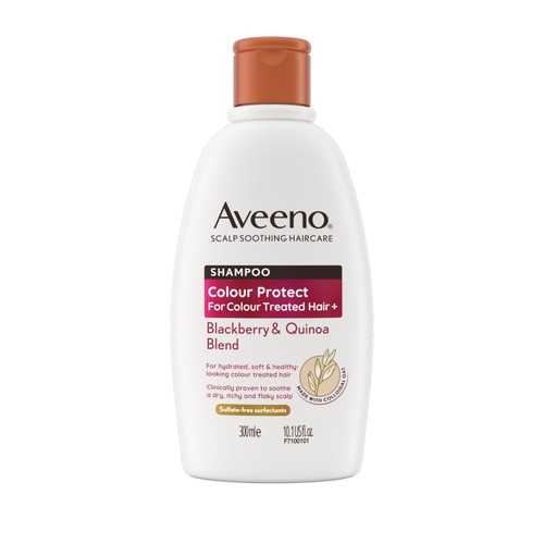 Aveeno Colour Protect Blackberry & Quinoa Shampoo Colour Treated Hair