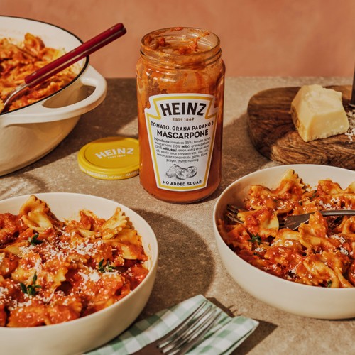 Heinz Tomato Mascarpone & Grana Padano Pasta Sauce thumbnail 3