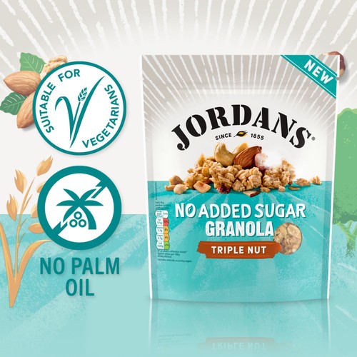 Jordans No Added Sugar Triple Nut Granola Breakfast Cereal thumbnail 2