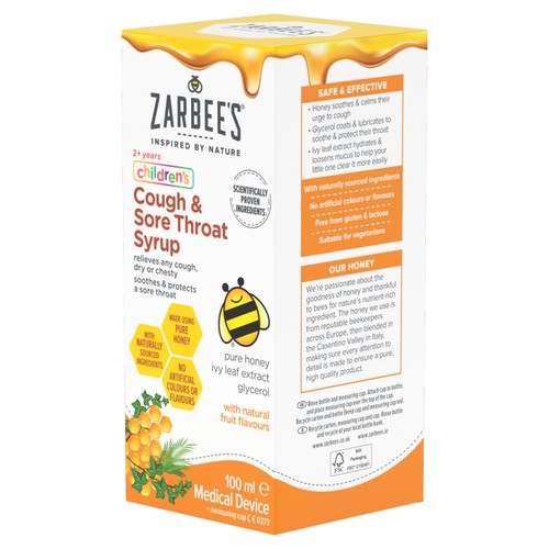 Zarbee's Children's Cough & Sore Throat Syrup thumbnail 7