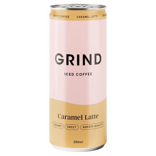 Grind Iced Caramel Latte Coffee