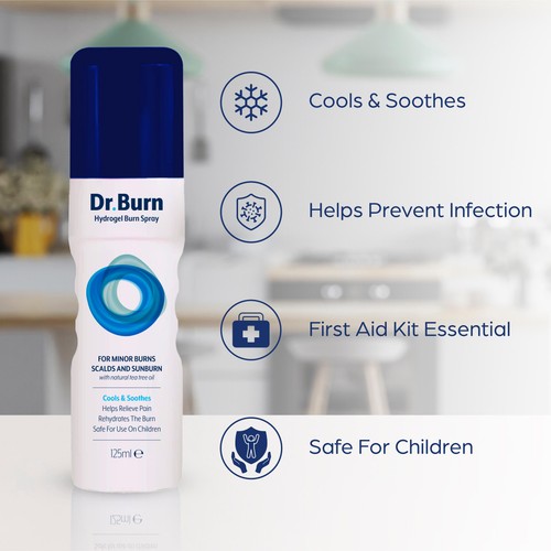 Dr Burn HydroGel Spray thumbnail 3