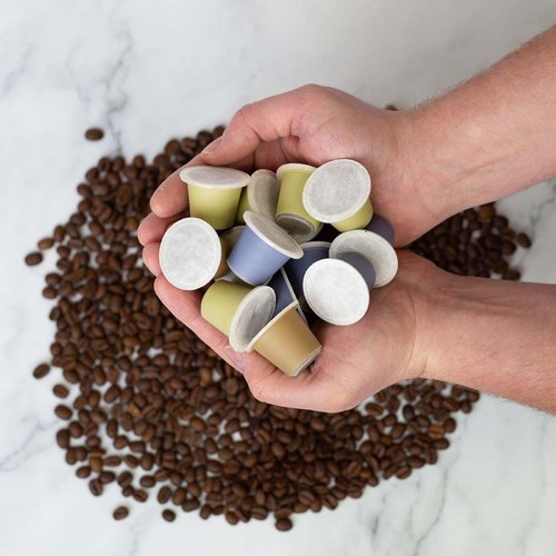 Coffeeway Hazelnut Flavoured Fully Compostable Coffee Pods thumbnail 3