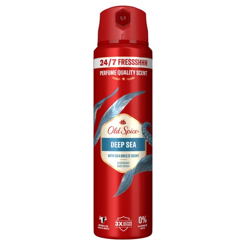 Old Spice Men's Deodorant Spray Deep Sea