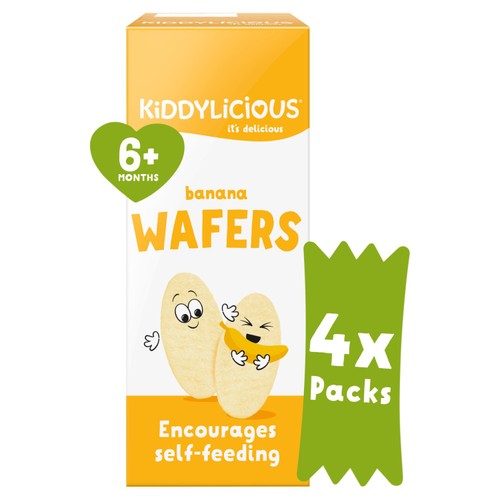 Kiddylicious, Mini Wafers, Banana thumbnail 2