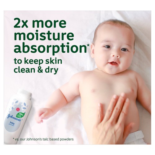 Johnson's Baby Powder Natural Cornstarch thumbnail 6