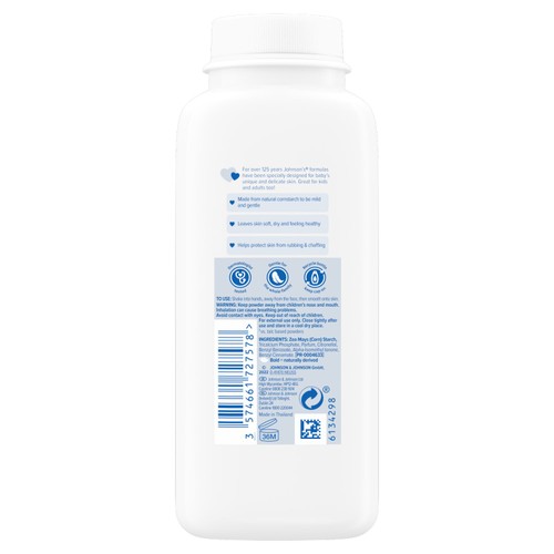 Johnson's Baby Powder Natural Cornstarch thumbnail 10
