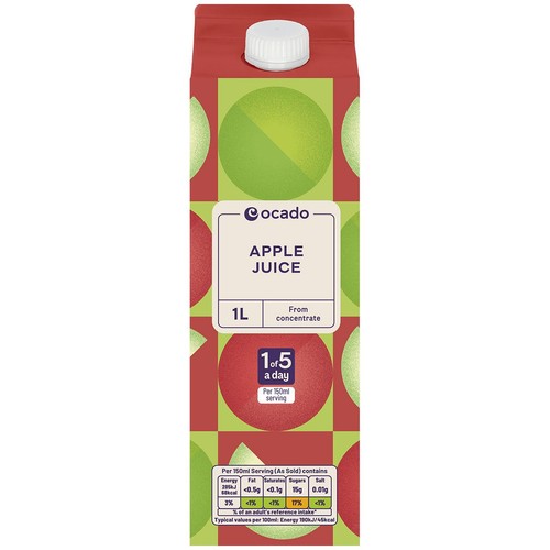 Ocado Apple Juice From Concentrate thumbnail 2