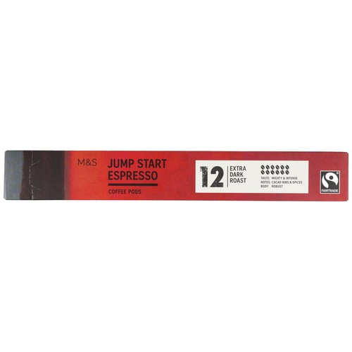 M&S Jump Start Espresso Coffee Pods