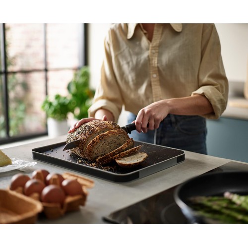Joseph Joseph Duo Multi-function Chopping Board- Black thumbnail 2