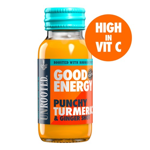 UNROOTED Punchy Turmeric, Ginger & Baobab Single Shot thumbnail 2