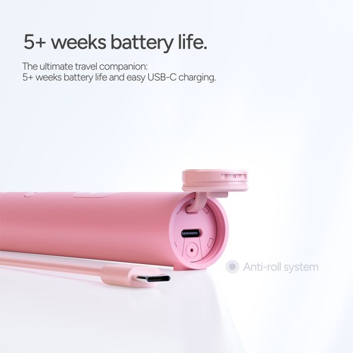 Ordo Sonic Lite Electric Toothbrush - Petal thumbnail 5
